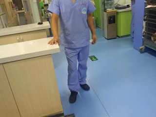 付彩平，2017年毕业于畜牧专业（特种动物养殖方向），北京宝来福动物医院宠物美容师，月收入5500元——6500元。